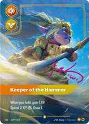Image for Poppy, Keeper of the Hammer (Signature) (237*/219) (Unleashed) (UNL) - Riftbound: League of Legends Trading Card Game