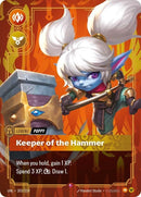 Image for Poppy, Keeper of the Hammer (203/219) (Unleashed) (UNL) - Riftbound: League of Legends Trading Card Game