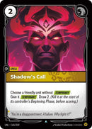 Image for Shadow's Call (165/219) (Unleashed) (UNL) - Riftbound: League of Legends Trading Card Game