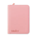 Image for Vault X Zip Binder Exo-Tec - Just Pink 4 Pocket - Storage Albums