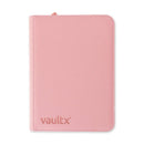 Image for Vault X Zip Binder Exo-Tec - Just Pink 9 Pocket - Storage Albums