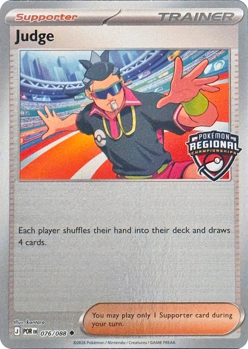 Image for Judge - 076/088 (Regional Championships) (076/088) (League & Championship Cards) (PR) - Pokemon
