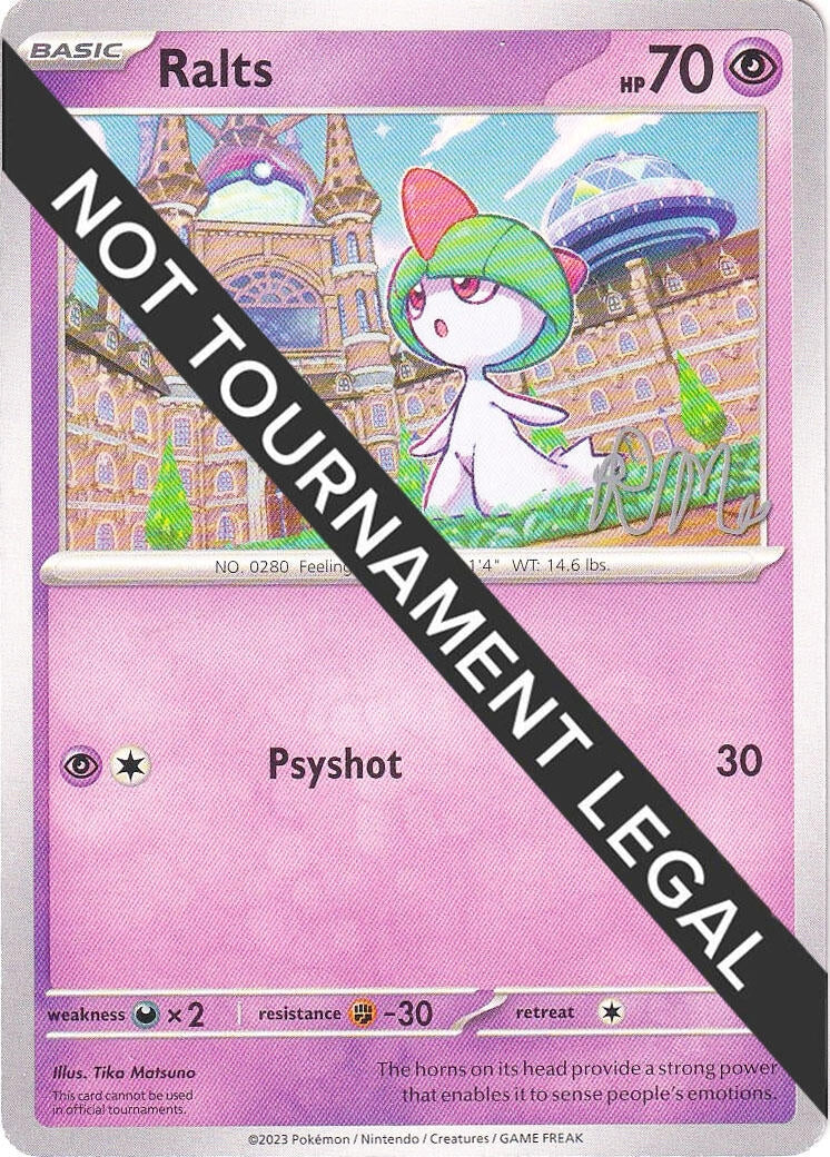 Image for Ralts - 2025 (Riley McKay) (World Championship Decks) (WCD) - Pokemon