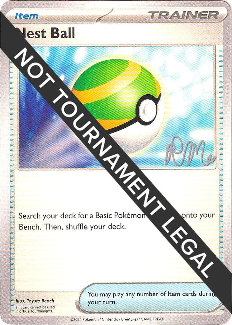 Image for Nest Ball - 2025 (Riley McKay) (World Championship Decks) (WCD) - Pokemon