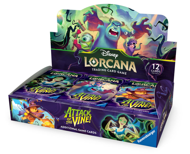 Image for Disney Lorcana: Attack of the Vine! Booster Box - Disney Lorcana