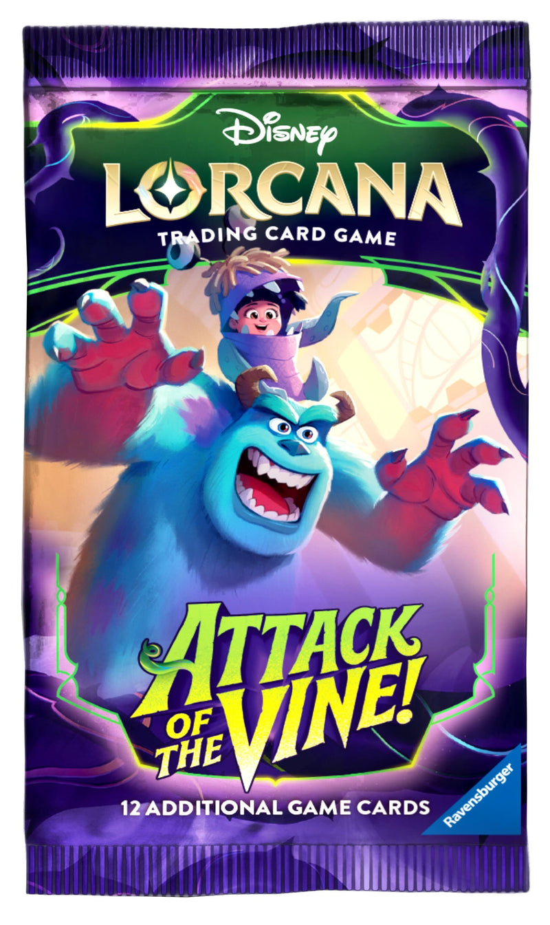 Image for Disney Lorcana: Attack of the Vine! Booster Pack - Disney Lorcana