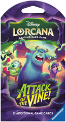Image for Disney Lorcana: Attack of the Vine! Sleeved Booster Pack - Disney Lorcana