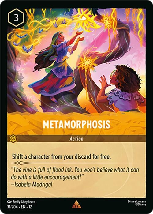 Image for Metamorphosis (31/204) (Wilds Unknown) (12) - Disney Lorcana