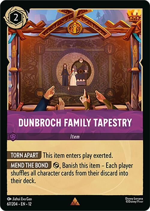 Image for DunBroch Family Tapestry (67/204) (Wilds Unknown) (12) - Disney Lorcana