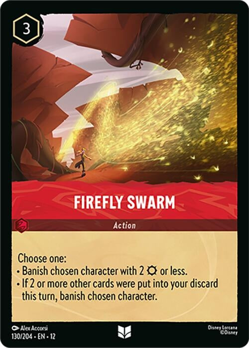 Image for Firefly Swarm (130/204) (Wilds Unknown) (12) - Disney Lorcana