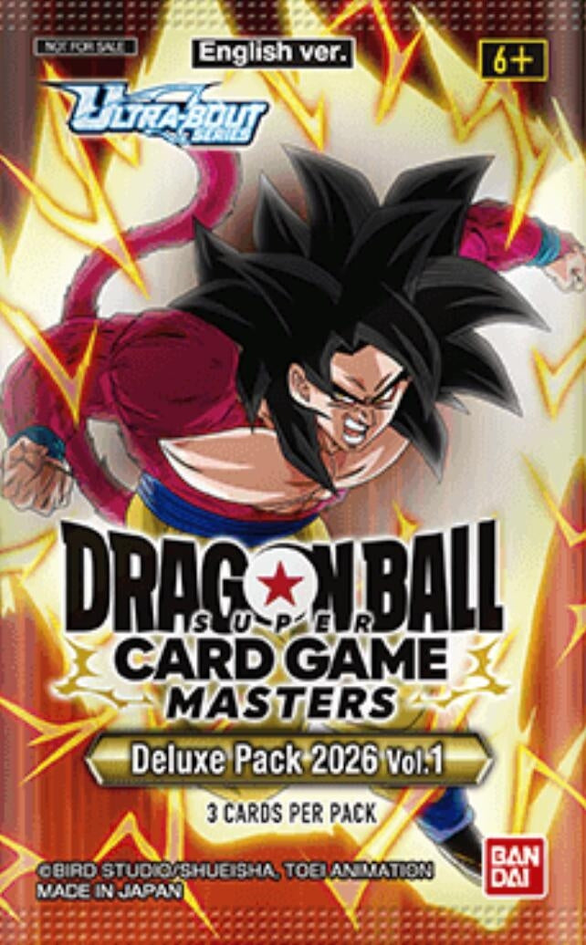 Image for Deluxe Pack 2026 Vol.1 - Dragon Ball Super: Masters