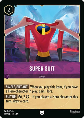 Image for Super Suit (66/204) (Wilds Unknown) (12) - Disney Lorcana