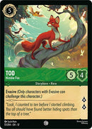 Image for Tod - Nimble Fox (72/204) (Wilds Unknown) (12) - Disney Lorcana