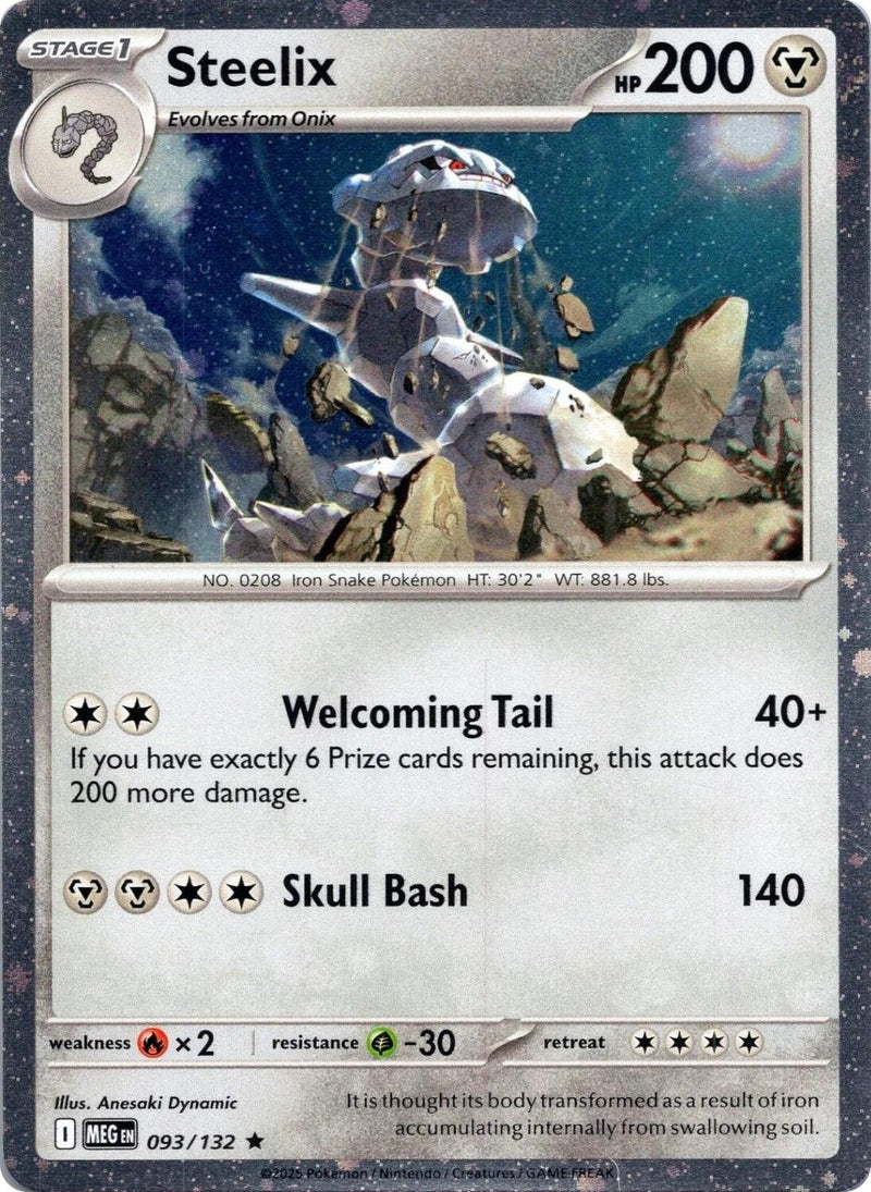 Image for Steelix - 093/132 (Cosmos Holo) (093/132) (Miscellaneous Cards & Products) (MCAP) - Pokemon