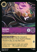 Image for Sleepy - Deep Sleeper (44/204) (Wilds Unknown) (12) - Disney Lorcana