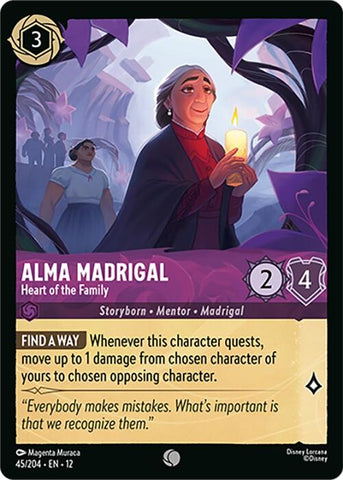 Image for Alma Madrigal - Heart of the Family (45/204) (Wilds Unknown) (12) - Disney Lorcana