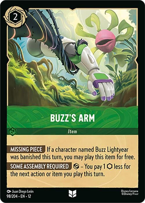 Image for Buzz's Arm (98/204) (Wilds Unknown) (12) - Disney Lorcana