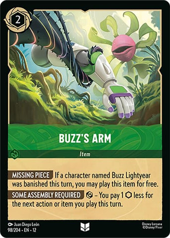 Image for Buzz's Arm (98/204) (Wilds Unknown) (12) - Disney Lorcana