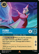 Image for Flora - Strong-Willed Fairy (Foil) (141/204) (Wilds Unknown) (12) - Disney Lorcana