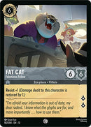 Image for Fat Cat - Felonious Feline (182/204) (Wilds Unknown) (12) - Disney Lorcana