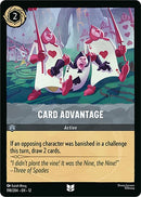 Image for Card Advantage (198/204) (Wilds Unknown) (12) - Disney Lorcana