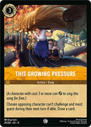 Image for This Growing Pressure (29/204) (Wilds Unknown) (12) - Disney Lorcana