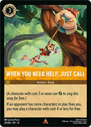 Image for When You Need Help, Just Call (32/204) (Wilds Unknown) (12) - Disney Lorcana