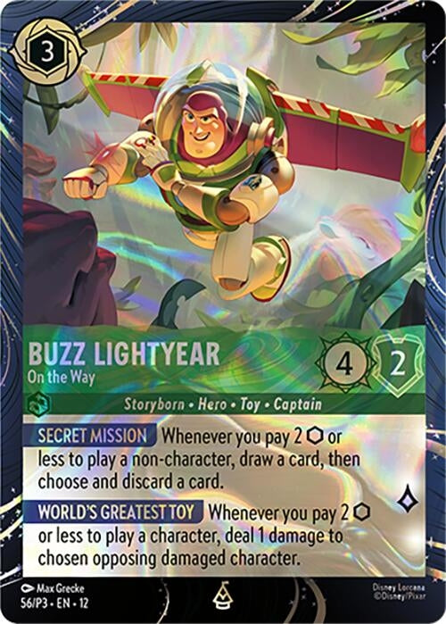 Image for Buzz Lightyear - On the Way (56) (Disney Lorcana Promo Cards) (DLPC) - Disney Lorcana