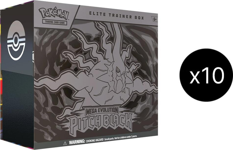 Image for Pitch Black Elite Trainer Box Case - Pokemon