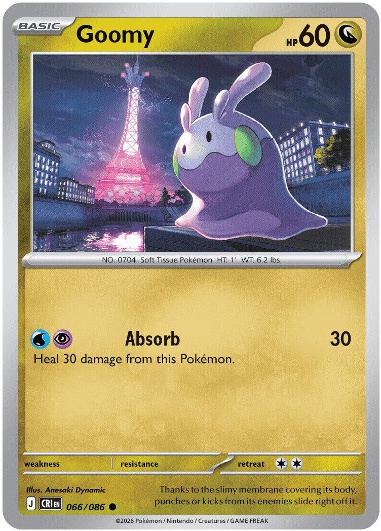 Image for Goomy (066/086) (ME04: Chaos Rising) - Pokemon