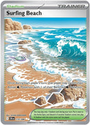 Image for Surfing Beach (114/086) (ME04: Chaos Rising) - Pokemon