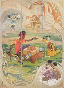 Image for Wilds Unkown Puzzle Insert (Set of 9) - Disney Lorcana