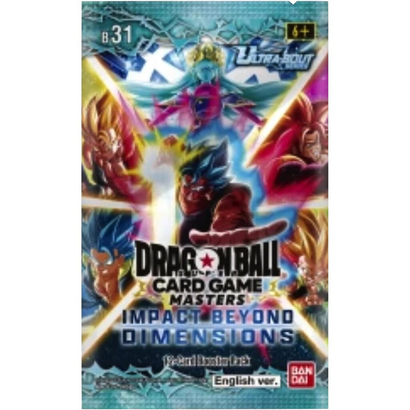 Image for Impact Beyond Dimensions Booster Pack - Dragon Ball Super: Masters