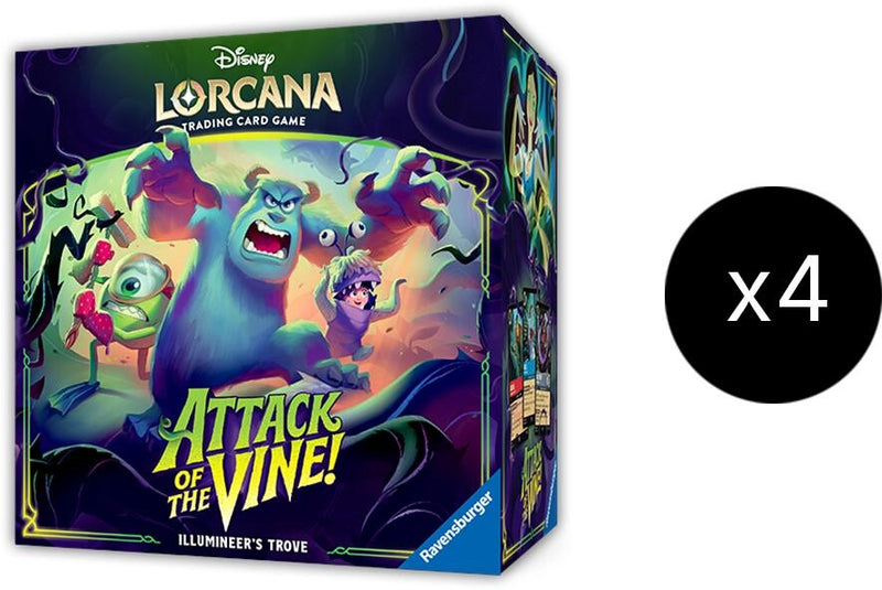 Image for Disney Lorcana: Attack of the Vine! Illumineer's Trove Case - Disney Lorcana