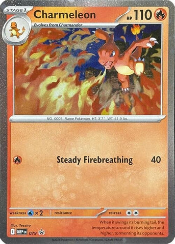 Charmeleon - 079 (Cosmos Holo) (079) (ME: Mega Evolution Promo) Pokemon