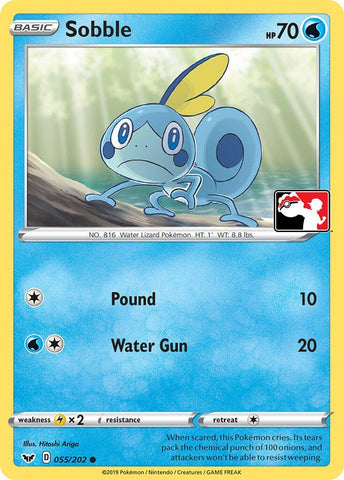 Image for Sobble (Library Exclusive) (055/202) (Miscellaneous Cards & Products) (MCAP) - Pokemon