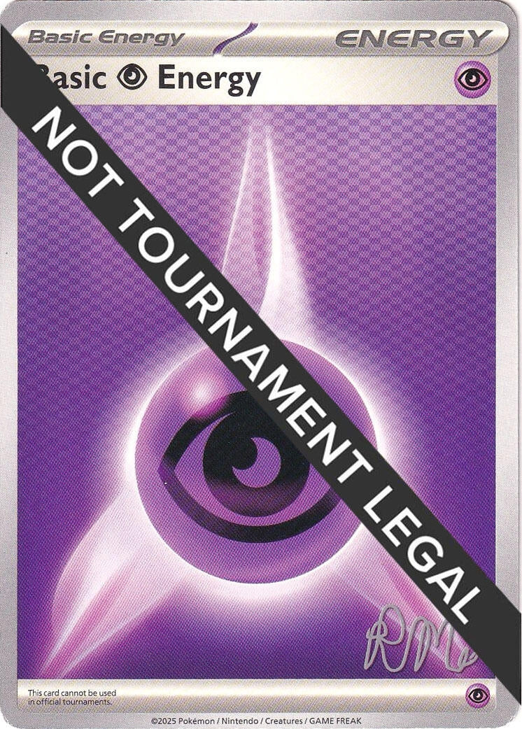 Image for Basic Psychic Energy - 2025 (Riley McKay) (World Championship Decks) (WCD) - Pokemon