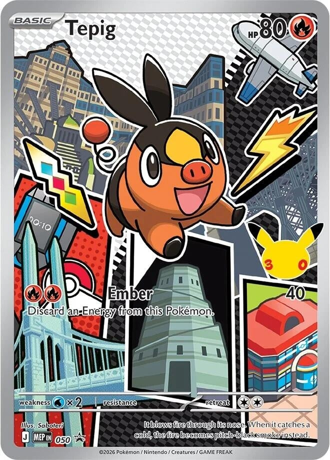 Tepig - 050 (050) (ME: Mega Evolution Promo) Pokemon