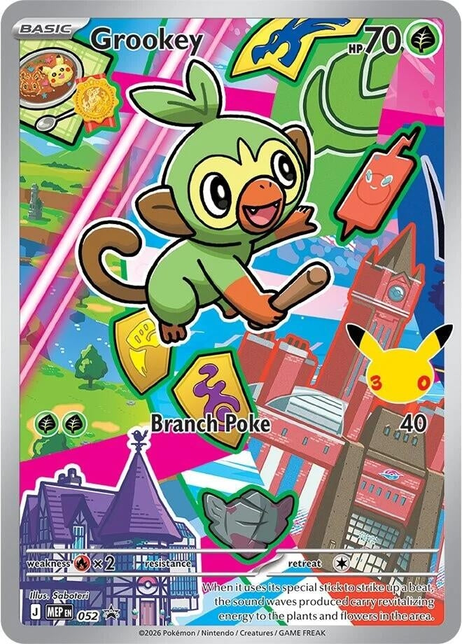 Grookey - 052 (052) (ME: Mega Evolution Promo) Pokemon