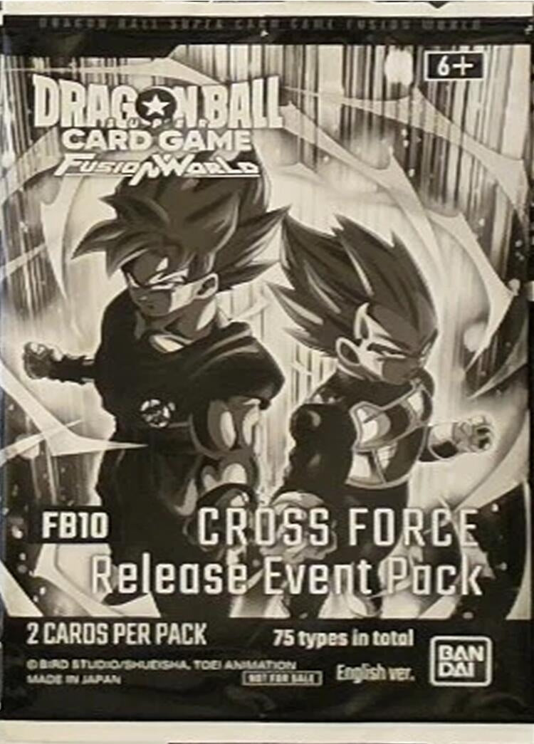 Image for FB10 Cross Force Release Event Pack - Dragon Ball Super: Fusion World