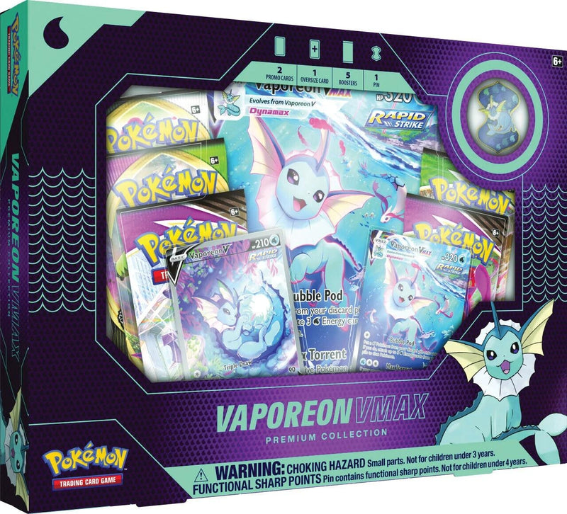 Image for Vaporeon VMAX Premium Collection (EU Exclusive) - Pokemon