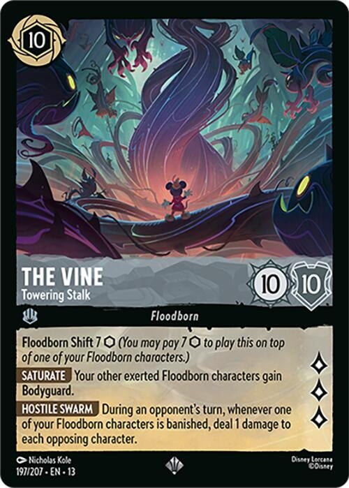 Image for The Vine - Towering Stalk (197/207) (Attack of the Vine!) (13) - Disney Lorcana