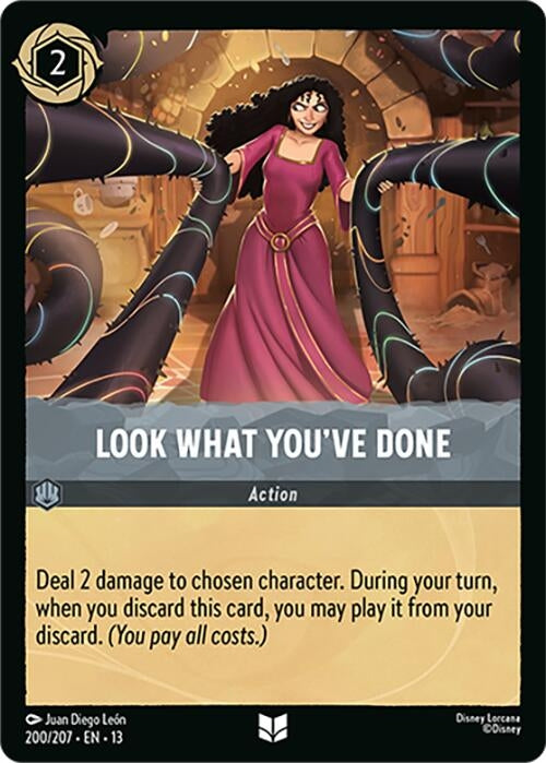 Image for Look What You've Done (200/207) (Attack of the Vine!) (13) - Disney Lorcana