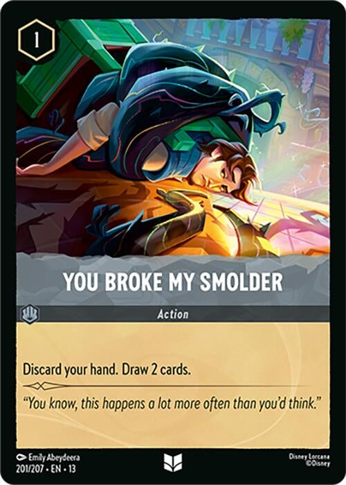 Image for You Broke My Smolder (201/207) (Attack of the Vine!) (13) - Disney Lorcana