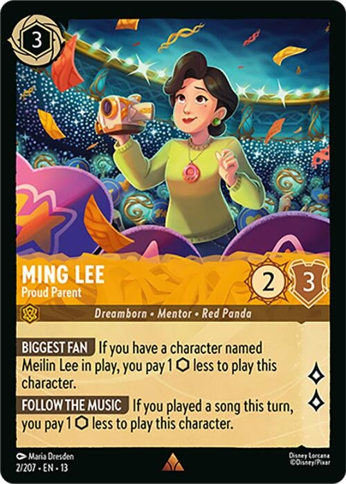 Image for Ming Lee - Proud Parent (2/207) (Attack of the Vine!) (13) - Disney Lorcana
