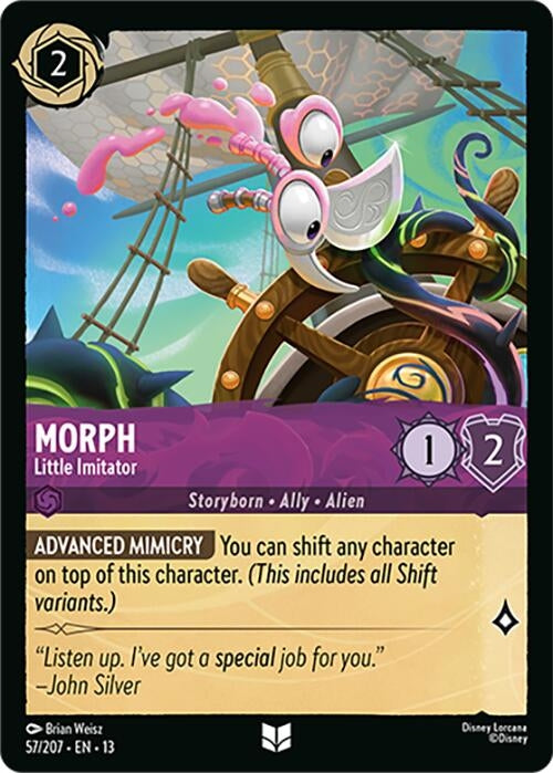 Image for Morph - Little Imitator (57/207) (Attack of the Vine!) (13) - Disney Lorcana