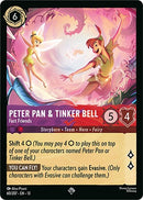Image for Peter Pan & Tinker Bell - Fast Friends (60/207) (Attack of the Vine!) (13) - Disney Lorcana
