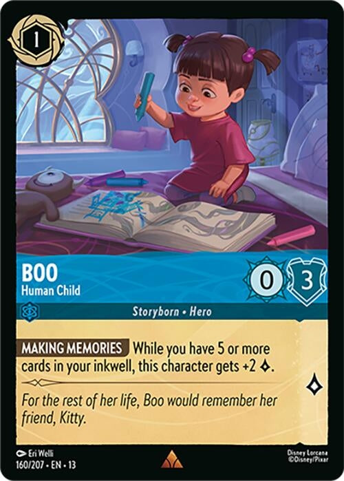 Image for Boo - Human Child (160/207) (Attack of the Vine!) (13) - Disney Lorcana