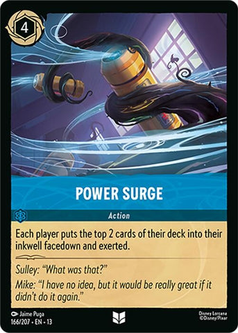 Image for Power Surge (166/207) (Attack of the Vine!) (13) - Disney Lorcana
