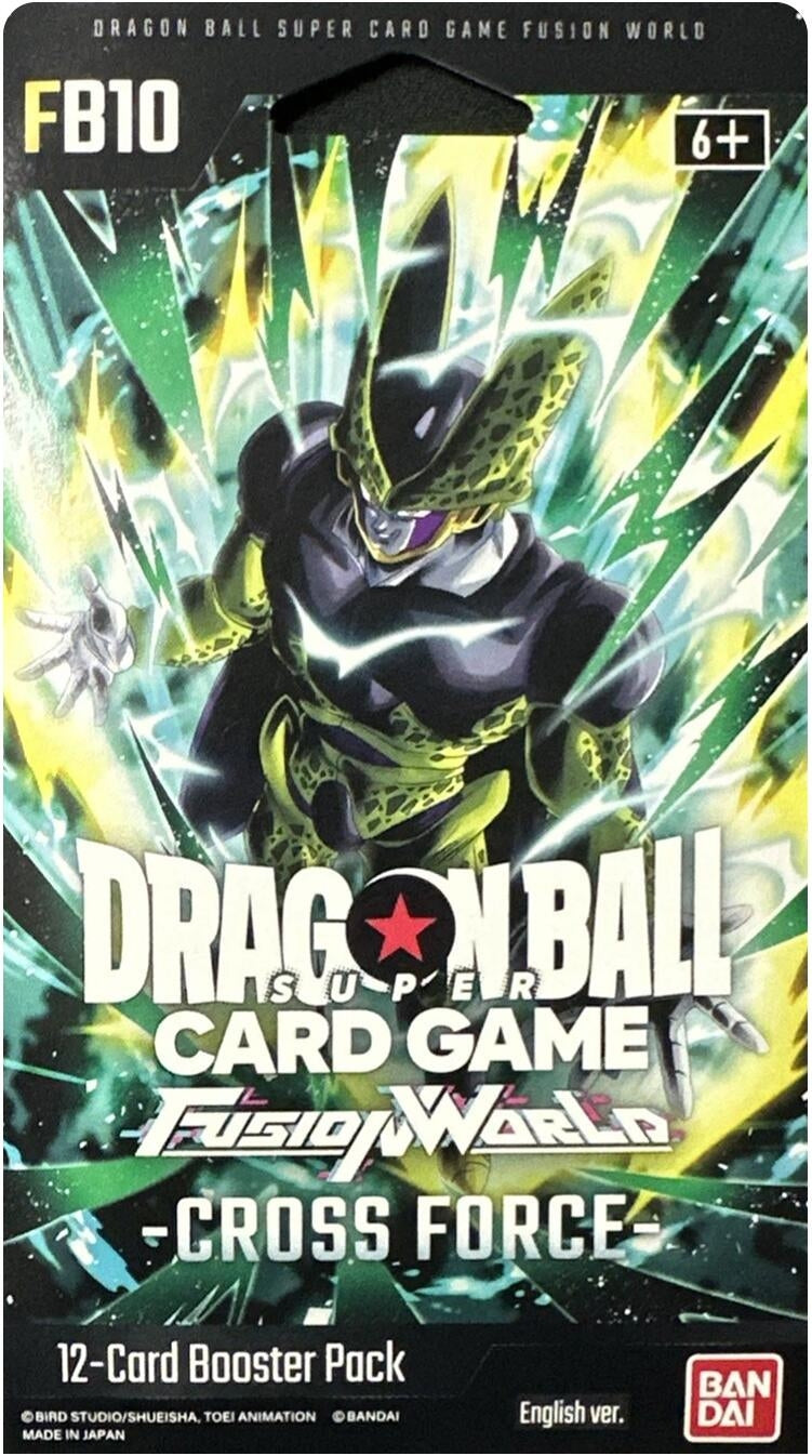 Image for Cross Force Sleeved Booster Pack [Cell] - Dragon Ball Super: Fusion World